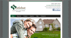 Desktop Screenshot of nestlehutinsurance.com